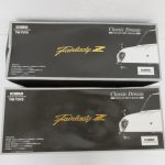 2つの外箱。どちらも ICHIKO COLLECTION TIN TOYS と Fairlady Z の同じ印刷です。