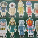 箱のラインナップの拡大。鬼太郎・目玉親父・ねずみ男などの名前と姿が並んでいます。