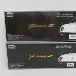 2つの外箱。どちらも ICHIKO COLLECTION TIN TOYS と Fairlady Z の同じ印刷です。