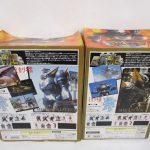 2つの箱の背面。左の箱に ミカヅキ零 の写真と説明があります。