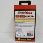 箱の裏面。ラストワン賞の表記と注意書きがあります。