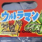 ヘッダー裏のロゴ。M-ICHIGO TOYと円谷プロの表記があります。