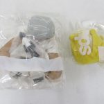 袋入りの頭部と王冠のパーツ。