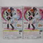 2箱の背面を並べた状態。Cutie Model Pretty Cure Series と MegaHouse の印字があります。