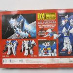 外箱背面。RX-78GP01-Fb の変形と各部の説明があります。
