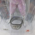 下半身と付属のベルト。紫のラメのタイツです。