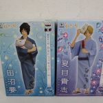 ～祭～ の2箱の正面。右の朝顔柄の箱が本商品の 夏目貴志 です。