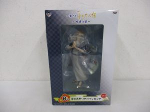 一番くじ 夏目友人帳 今宵は宴 B賞 夏目貴志 リアルフィギュアの外箱正面。