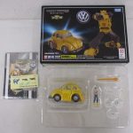 外箱正面とトレイ、説明書。箱に MP-45 BUMBLE Ver.2.0 と VOLKSWAGEN TYPE 1 の印字があります。