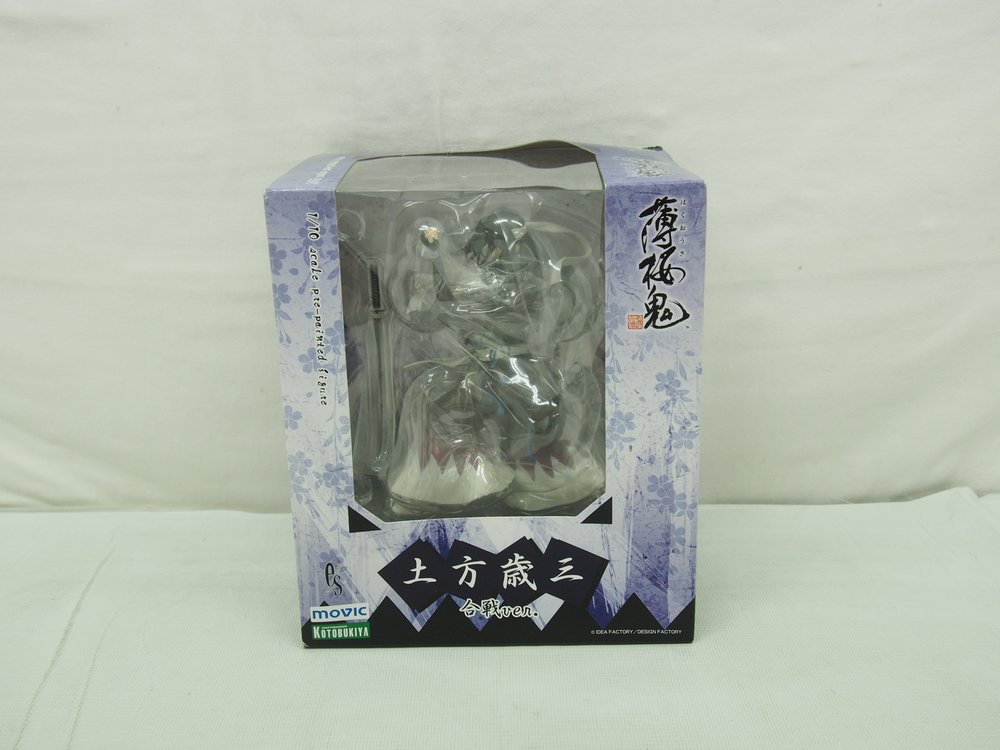 薄桜鬼 土方歳三 合戦ver. 1/10 フィギュアの外箱正面。