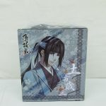 外箱の背面。土方歳三のイラストがあります。