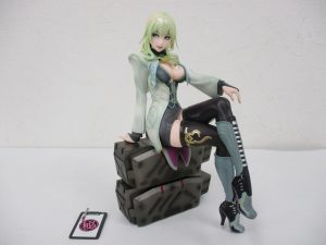 ボーダーブレイク フィオナ 山下しゅんやver. 1/7 フィギュアの全身。