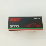 外箱の側面。『GTO』のロゴと車の線画