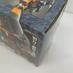 外箱の角。箱の印刷面に傷みがある部分
