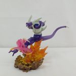 フィギュアを斜めから写したところ。長い尻尾