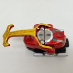 カブトゼクターを斜め上から見たところ