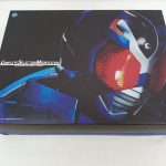 外箱の正面。『COMPLETE SELECTION MODIFICATION GATACK ZECTER』のロゴと仮面ライダーガタックの顔の写真、BANDAIのロゴ