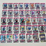 付属のライダーカードを並べた状態