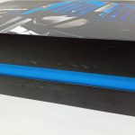 外箱の側面の角のアップ