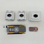 サイドバックル3個とカイザフォン、ミッションメモリー