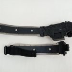 ロストドライバーとベルトを裏側から写した状態