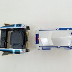イクサナックルとイクサライザーを裏側から写した状態