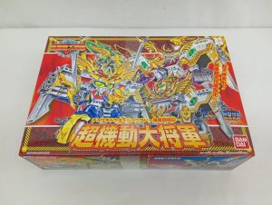 外箱の正面。超機動大将軍のロゴと機体の絵