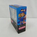 外箱の側面。ブラック・マジシャン・ガールの絵とfigma 313の表記