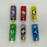 ガイアメモリ6本を並べた状態
