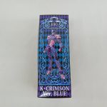 外箱の側面。K・CRIMSON Ver.BLUEの表記とキャラクターの絵