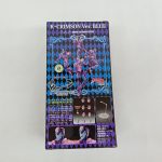 外箱の背面。フィギュアの写真と付属品の紹介