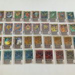ラウズカード類を並べたところ