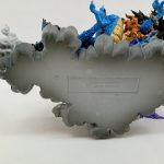 台座の裏面。BANDAI SPIRITSとMADE IN CHINAの刻印