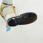 ブーツの底を別の角度から写したところ。MADE IN JAPANの刻印
