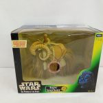 外箱の正面。『STAR WARS The Power of the Force』『BANTHA and TUSKEN RAIDER』の表記と窓越しのバンサ