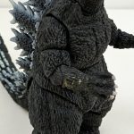 ゴジラ本体の胴と腕を近くから写した写真
