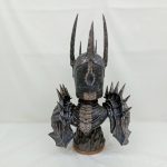 胸像の背面