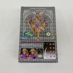 箱の裏面。フィギュアの写真と付属品の紹介