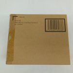 輸送箱の別の面。ROBOT魂 YMS-09D ドム・トロピカルテストタイプ ver. A.N.I.M.E.の印字とバーコード