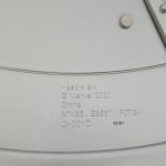 裏面の刻印。Hasbro SA、© Marvel 2020、B7436 / E8667 / F0764 の文字