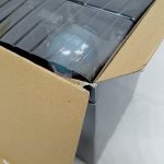 段ボールの輸送箱に入った外箱