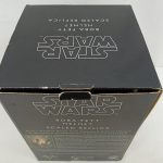 外箱の上面。『STAR WARS BOBA FETT HELMET SCALED REPLICA』の文字