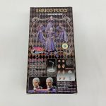 外箱の背面。『ENRICO PUCCI』の文字と付属品の写真