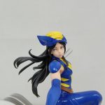 フィギュアの顔と上半身の拡大