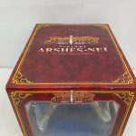 外箱の上面。『ARSHES・NEI 1/8 Scale Painted Figure』の文字