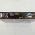 外箱の側面。『7151 SITH INFILTRATOR』の文字とバーコード