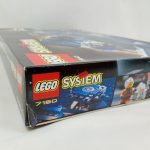外箱の側面。『LEGO SYSTEM』『7150』の文字