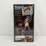 外箱の背面。キャラクターの絵とフィギュアの写真、説明文とバーコード