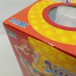 外箱の上面の角とONE PIECEのロゴ