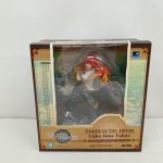 外箱の正面。窓からルークのフィギュアが見え、『TALES OF THE ABYSS Luke fone Fabre』のロゴ